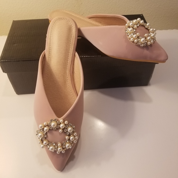 EXQUISITE MULES SLIDES INBOX - Picture 3 of 7